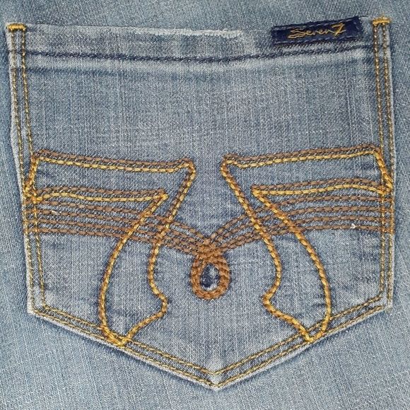 Seven 7 Bootcut‎ Premium Denim Jeans 18 Double 7s - Picture 5 of 9